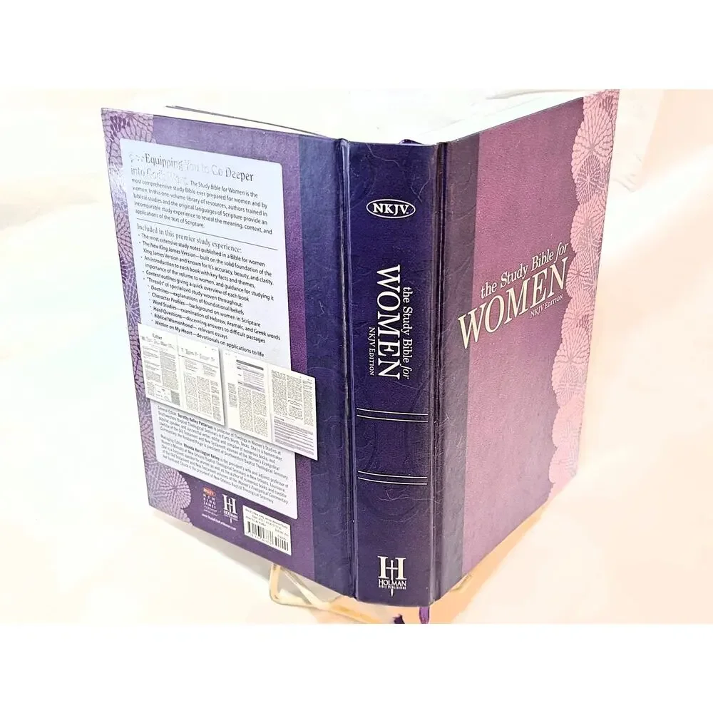 Study Bible for Women: NKJV Edition (2015 1st Ed. Purple HC no DJ)